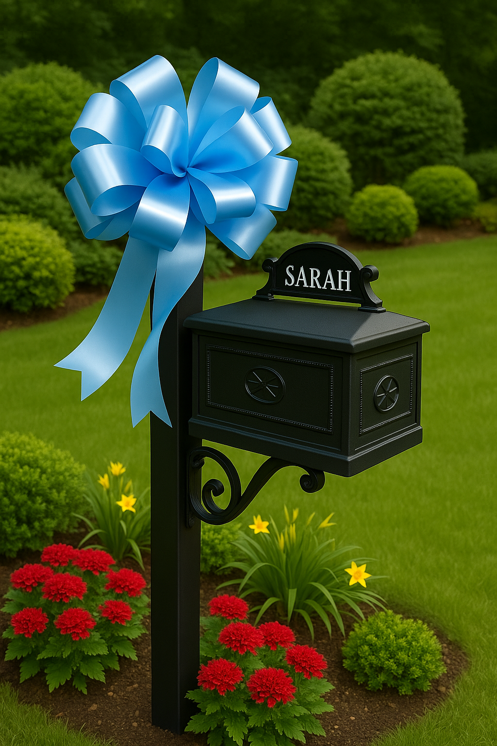 Blue Bow