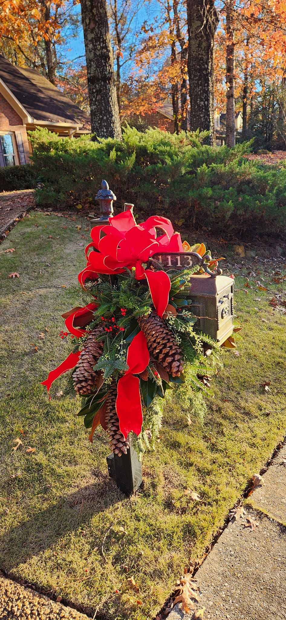 Extra Large Mailbox Saddle