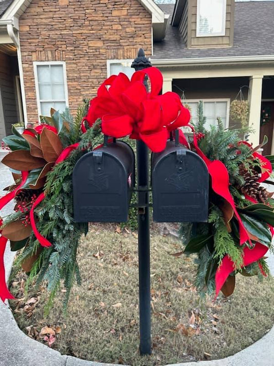 Double Mailbox Saddle